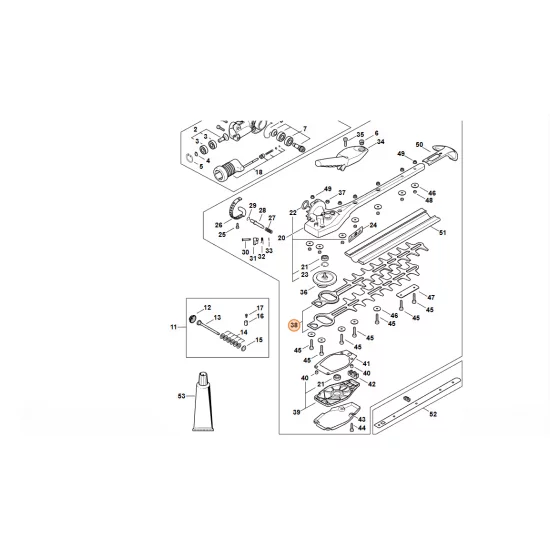 STIHL  Nóż / noże 4243 710 6005